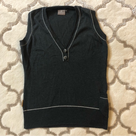 Grey sweater vest size s - Picture 2 of 7